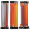 Picture of WWZMDiB 120 Pin Breadboard Jumper Wires Length 20cm, 40pin Male to Female, 40pin Male to Male, 40pin Female to Female