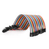 Picture of WWZMDiB 120 Pin Breadboard Jumper Wires Length 20cm, 40pin Male to Female, 40pin Male to Male, 40pin Female to Female