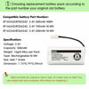 Picture of iMah BT162342/BT262342 2.4V 300mAh Ni-MH Cordless Phone Batteries Compatible with VTech CS6719 CS6114 CS6409 CS6419 CS6429 AT&T CL80112 EL52300 EL52400 Handset Telephone, Pack of 4