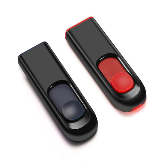 Picture of Maspen 64GB USB Flash Drive 2 Pack 64 GB USB Thumb Drive Memory Stick Jump Drives Pendrive for Storage (2 Colors, 64G)