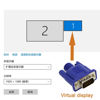 Picture of chenyang USB-C VGA Virtual Display Adapter VGA RGB Monitor Dummy Plug Headless Ghost Display Emulator 1920x1080p@60Hz