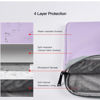Picture of 17 17.3 inch Laptop Bag for Women, Computer Sleeve Case Compatible with HP Pavilion 17/ Envy 17/ Dell/Lenovo IdeaPad/LG Gram/MSI/ASUS Notebook/Razer Blade Pro 17, Purple