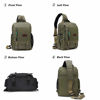 Picture of NICGID Sling Bags Chest Shoulder Backpacks, 13.3'' Laptop Backpack Crossbody Messenger Bag Travel Outdoor Men Women