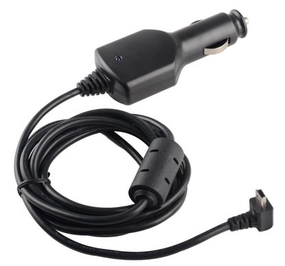 Picture of HKXLT Dash Cam Charger Cable GPS Navigator Power Cord for Dash Cam GPS MP3 Player GPS Navigator Charging for 12V Car and 24V Truck Car Power Adapter Cable...