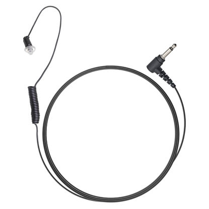 Picture of Sheepdog HDLO - Tubeless, Covert High Definition 3.5mm Police Listen Only Earpiece (HDLO-3.5-B), Designed for Law Enforcement and Military, Black, Wired