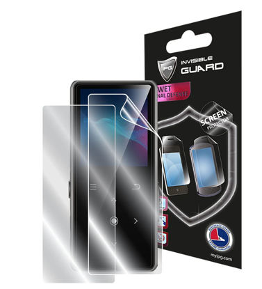 Picture of IPG For AiMoonsa Music Player Touchscreen Multimedia Player Screen Protector (2 Units) Invisible Ultra HD Clear Film Anti Scratch Skin Guard - Smooth/Self-Healing/Bubble -Free for AiMoonsa