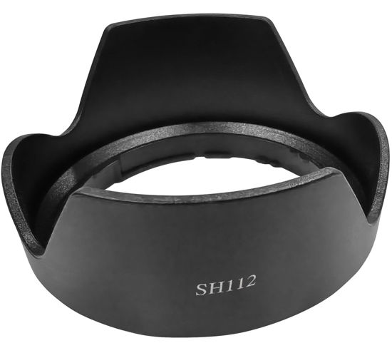 Picture of ALC-SH112 Lens Hood for Sony E 35mm f/1.8 OSS,FE 28mm f/2.0,E 16mm f/2.8 SEL16F28,E 18-55mm f/3.5-5.6 OSS,HUIPUXIANG Compatible with 49mm Lens Hood