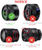 Picture of ALC-SH112 Lens Hood for Sony E 35mm f/1.8 OSS,FE 28mm f/2.0,E 16mm f/2.8 SEL16F28,E 18-55mm f/3.5-5.6 OSS,HUIPUXIANG Compatible with 49mm Lens Hood