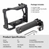 Picture of MAGICRIG A7RIII /A7III /A7M3 Full Cage Only for Sony A7RIII / A7R3 / A7III / A7M3(A7R Mark III/ILCE-7RM3),with 5 Cold Shoe Mount, 1/4"-20 & 3/8"-16 ARRI Threads Hole, Rubber ARRI Locating Top Handle
