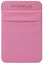 Picture of Afterplug 2-Pocket Adhesive Pouch for Laptop, Compatible with External Portable SSD, Magic Mouse, USB Cable and More - Rose Pink
