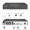 Picture of HEFLYCCTV 10 Channel NVR 4K Support 10 x 8MP/6MP/5MP/4MP/2MP/1080P IP Cameras, with 10CH POE Port,10CH Network Video Recorders with AI Motion Detection,Supports up to 8TB HDD (Not Included)