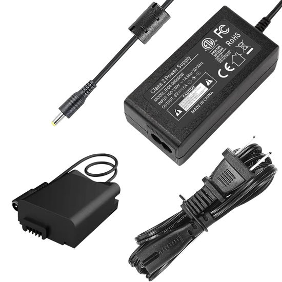 Picture of F1TP EP-5G Dummy Battery EH-5 AC Adapter Power Supply Connector Kit Replace EN-EL25 EN-EL25A Batteries for Nikon Z30 Z50, Zfc, Z fc Digital Cameras