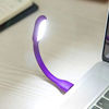 Picture of Kyfreshpower Flexible Mini USB LED Lamp Light Portable Night Light Compatible for Power Bank, Laptop, Notebook, Reading, Computer Keyboard USB Reading Light (8pcs, Purple)