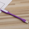 Picture of Kyfreshpower Flexible Mini USB LED Lamp Light Portable Night Light Compatible for Power Bank, Laptop, Notebook, Reading, Computer Keyboard USB Reading Light (8pcs, Purple)