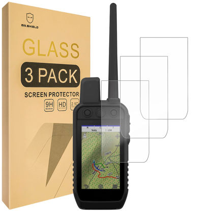 Picture of Mr.Shield [3-Pack] Screen Protector For Garmin Alpha 200i / Alpha 200 [Tempered Glass] [Japan Glass with 9H Hardness] Screen Protector Foils