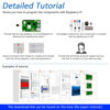 Picture of Freenove Complete Starter Kit for Raspberry Pi 5 4 B 3 B+ 400 Zero 2 W, 1170-Page Tutorial, Python C Java Scratch Processing Code, 386 Items, 164 Projects, Camera Speaker (Raspberry Pi NOT Included)