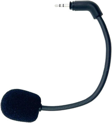 Picture of Black 2.5mm Microphone Stereo Studio Gaming Headset Voice Mic- for Turtle-Beach Recon 500 Microphone Replacement Portable 2.5mm Microphone Stereo Studio Gaming Headset Voice Mic- for Turtle Beach