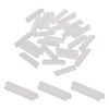 Picture of MECCANIXITY 25pcs SD Port Duct Covers Caps Silicone Plugs Protector for Laptop Camera Female SD Plug, Clear