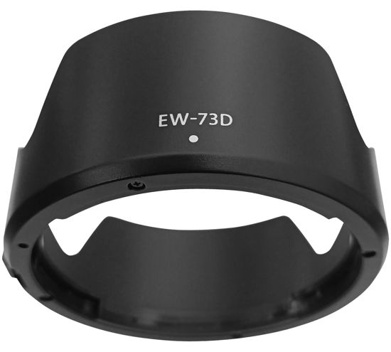 Picture of EW-73D Lens Hood for Canon RF 24-105mm F4-7.1 is STM on EOS R RP Camera(for Accessories),Hxdzieory 67mm Lens Hood