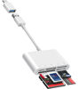 Picture of Fubiaofei SD Card Reader, 5 in 1 USB USB-C Dual Connector to SD/TF/CF/Micro SD/XD/MS Multi Memory Card Reader OTG Adapter -Compatible with Windows/Mac/Linux/Android, Plug & Play
