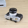Picture of Haoge LH-X53B 3in1 Lens Hood with Adapter Ring with Cap Set for Fujifilm X100VI Fuji FinePix X70 X100 X100S X100T X100F X100V Camera Black Replaces Fujifilm LH-X100