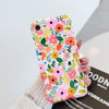 Picture of J.west iPod Touch 7 Case, iPod Touch 6/5 Case, Soft Shockproof Cute Floral Phone Protective Cover for Women, Garden Flower Pattern Design Slim Fit Anti-Scratch Phone Case for Girl