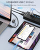 Picture of Powered USB 3.0 Hub, ACASIS 16 Port USB Hub Powered(Include 2*USB C 3.0+4 Smart Charging Port) with 60W Power Adapter, Support Wall Mount, USB Hub for PC Laptop, Mac, Printer, Camera