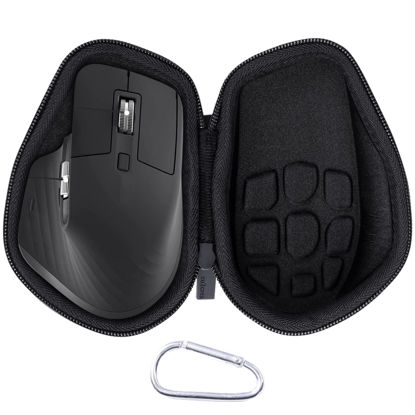 Picture of co2CREA Hard Case Replacement for Logitech MX Master 3 Master 3S Advanced Wireless Mouse (Graphite Black Case)
