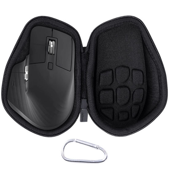 Picture of co2CREA Hard Case Replacement for Logitech MX Master 3 Master 3S Advanced Wireless Mouse (Graphite Black Case)
