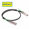 Picture of 40G QSFP+ DAC Cable - 40GBASE-CR4 Passive Direct Attach Copper Twinax QSFP Cable for Ubiquiti, Dell Force10 CBL-QSFP-40GE-PASS-0.5M, Supermicro, Mikrotik, Open Switch Devices, 0.5-meter(1.64ft)