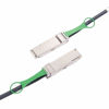 Picture of 40G QSFP+ DAC Cable - 40GBASE-CR4 Passive Direct Attach Copper Twinax QSFP Cable for Ubiquiti, Dell Force10 CBL-QSFP-40GE-PASS-0.5M, Supermicro, Mikrotik, Open Switch Devices, 0.5-meter(1.64ft)
