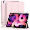 Picture of Akkerds for iPad Air 6th Generation 11 Inch Case M2 2024, iPad Air 5th Generation Case 2022/iPad Air 4th Generation Case 2020 10.9 Inch with Pencil Holder[Auto Sleep/Wake],Trifold Stand Case, Pink