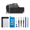 Picture of CYKJGS for iPhone 12 Pro Max Loud Speaker Replacement OEM Loudspeaker Module Buzzer Ringer Sound Audio Part Assembly Complete Repair Tools Kits Incl. Waterproof Sticker for A2342, A2410, A2412, A2411