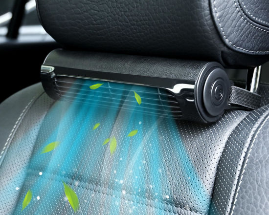 Picture of foryou Car Fans Seat Cooling Fans Blow Cold Air Backseat Car Fans Portable Car Fans for Back Seat for Kids for Cars