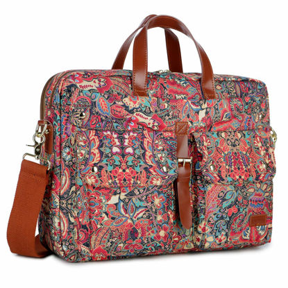 Picture of Baosha Multicoloured 17inch Laptop Computer Bag Messenger Bag Briefcase for Women BC-07 (HS)