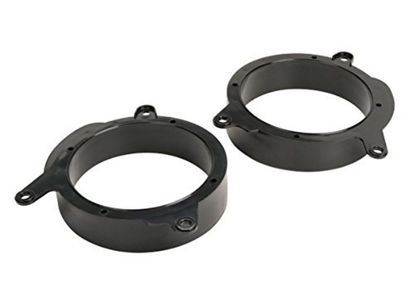 Picture of Scosche Compatible with Select 1995 - 02 Mercedes E Class 6.5"-6.75 Speaker Adapter - Front Door (1 Pair) SAMZ653