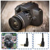 Picture of ECSiNG 1PC 2.5mm to C1 Camera Remote Control Shutter Release Cable Camera Connecting Plug Compatible with Canon T8i T7i T6S T6i T5i T5 T4i Compatible with PowerShot G16 G15 Cameras
