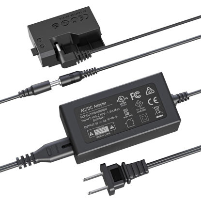 Picture of F1TP ACK-E10 AC Power Supply Adapter DR-E10 Dummy Battery Kit Replace LP-E10 Battery for Canon EOS Rebel T3 T5 T6 T7 1100D 1200D 1300D 1500D 2000D Cameras
