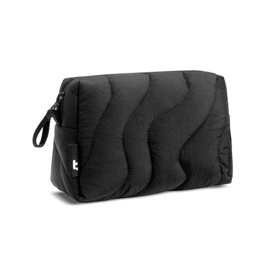 Picture of tomtoc Electronics Organizer Travel Case, Soft Puffy Organizer Bag Birthday Christmas Gifts Travel Essentials for Women Girls, Portable Accessory Tech Pouch Storage for Charger, Cord, Cable, Phone