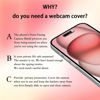 Picture of MakLuen Phone Camera Cover,Webcam Cover Compatible for Phone 14 Pro/14 Pro Max/15/15 Plus/15 Pro/15 Pro Max,Protect Privacy and Security,Not Affect Facial Recognition(Silver)
