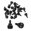 Picture of 20PCS Computer Case Thumb Screws 6-32 Thread PC Computer Case Thumb Screws Thread Screws for Computer PC Case Power Supply PCI Slots Hard Drives Black