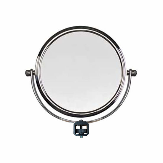 Picture of Vidpro RL-M Round Mirror with Tripod Mount for Ring Lights. Dual-Sided 7-Inch Diameter with Magnification Perfect for Beauty and Makeup Artists Selfie Portraits Hair Dressers Vloggers