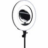 Picture of Vidpro RL-M Round Mirror with Tripod Mount for Ring Lights. Dual-Sided 7-Inch Diameter with Magnification Perfect for Beauty and Makeup Artists Selfie Portraits Hair Dressers Vloggers