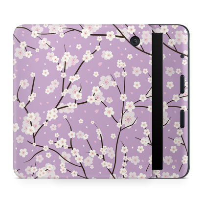 Picture of E-Reader Skin Compatible with Kobo Libra Colour (2024) - Sakura Purple - Premium 3M Vinyl Protective Wrap Decal Cover - Easy to Apply | Crafted in The USA by MightySkins