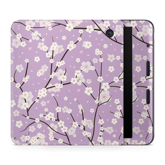 Picture of E-Reader Skin Compatible with Kobo Libra Colour (2024) - Sakura Purple - Premium 3M Vinyl Protective Wrap Decal Cover - Easy to Apply | Crafted in The USA by MightySkins
