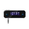 Picture of LKHF 3.5mm FM Transmitter LCD Diaplay in-car Music Audio Wireless Transmitter for Car Mobile Phones MP3 MP4 Player Tablet, Black