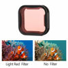 Picture of SOONSUN 3-Pack Lens Filter Red/Magenta / ND8 Filter for GoPro Hero 5 6 7 Black, Snorkel Diving Filter and Neutral Density Lens Filter Kit Lens Protector for GoPro Hero 5 6 7 Black Camera