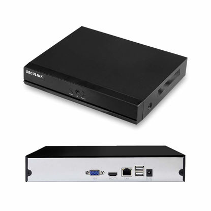 Picture of Seculink 16-Channel 4K NVR (1080p/3MP/4MP/5MP/8MP) Ultra HD Network Video Recorder Cloud P2P Remote Access Motion Alert (No Built-in WiFi)