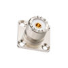 Picture of MOOKEERF SO 239 Connectors SO239 UHF Female RF Coax Connector SO239 4-Hole Flange Panel Chassis Mount Adapter Solder Cup SO-239 Bulkhead Connector 3Pcs for PL259 Male Plug