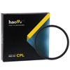 Picture of Haoge 55mm MC CPL Multicoated Circular Polarizer Polarizing Lens Filter for Sony A37 A55 A57 A65 A77 A100 with DT 18-55mm f/3.5-5.6 SAM Lens